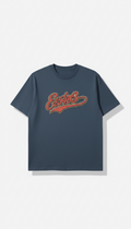 T-Shirt mit minimalistischer Stickerei