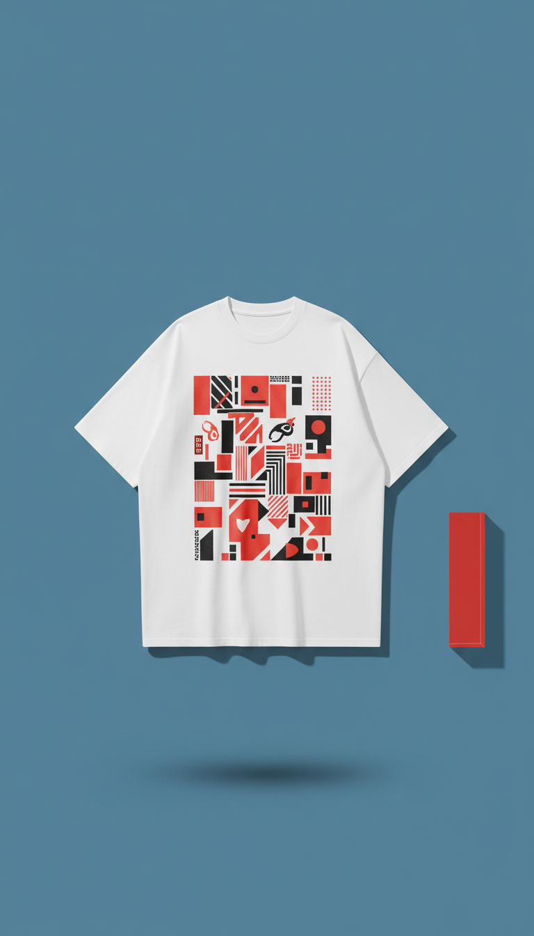 T-Shirt mit Heavy Cotton
